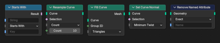 ビルトインノードのサブセットがメニュー入力を持つように