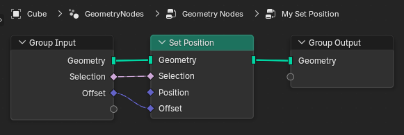 ノードエディターのパンくずリストがクリック可能に