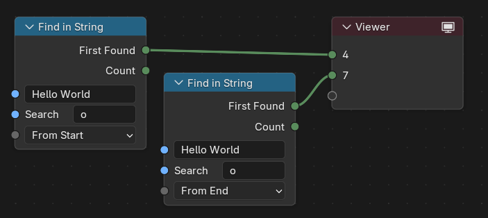 Find in String(文字列検索)ノード Find in String(文字列検索)ノード